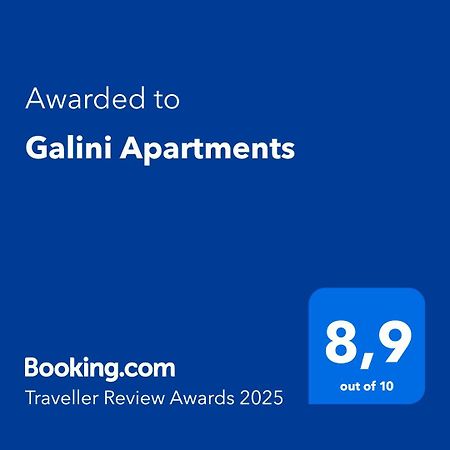 Galini Apartments Achlia Dış mekan fotoğraf